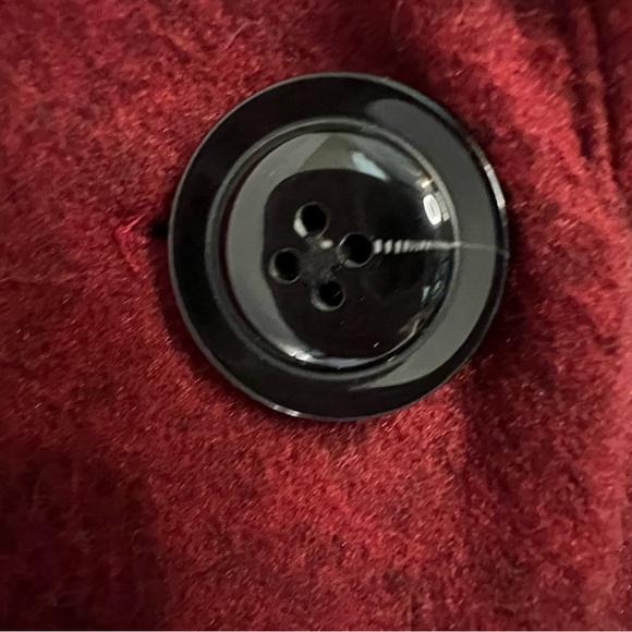 Blashe, maroon long coat, size small - Picture 7 of 7